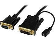 StarTech DVI2VGAMM10 DVI to VGA Active Converter Cable â€“ DVI D to VGA Adapter â€“ 1920x1200