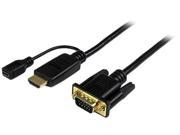 StarTech HD2VGAMM6 HDMI to VGA active converter cable HDMI to VGA adapter 1920x1200 or 1080p