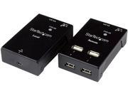 StarTech USB2004EXTV 4 port USB 2.0 over Cat5 or Cat6 extender up to 165ft 50m