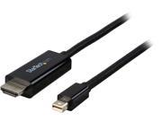 StarTech Model MDP2HDMM1MB 3 ft. Mini DisplayPort to HDMI converter cable 4K