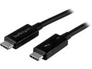 StarTech.com 0.5m Thunderbolt 3 40Gbps USB C Cable Thunderbolt and USB Compatible