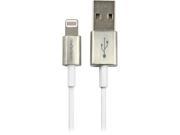 StarTech USBLTM1MWH White Premium Lightning to USB Cable with Metal Connectors 1 m 3.3 ft.