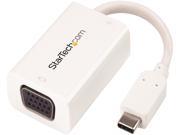 StarTech CDP2VGAUCPW StarTech.com USB-C to VGA Adapter - White - 1920 x 1200 - Power Delivery - USB C Adapter - USB Type C to VGA Projector Adapter StarTech CDP2VGAUCPW StarTech.com USB-C to VGA Adapter - White - 1920 x 1200 - Power Delivery - USB C Adapter - USB Type C to VGA Projector Adapter