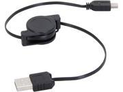 Raidmax RC 011 2.5 ft. black USB 2.0 A to 5 pin Mini B Cable