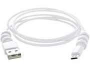 TekNmotion TM SNMICUSBW 4 ft. Snakable Armored Micro USB 2.0 Cable