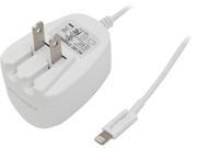 CIRAGO IPL2000 White AC Charger Lightning Cable 2.1A