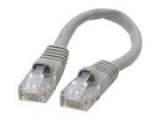 Coboc CY CAT5E 0.5 GY 0.5 ft. 350Mhz UTP Network Cable