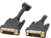 Coboc CO DDMM 15 BK Black 15 ft. DVI Male to Male Cable DVI Cable