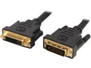 Coboc CO DDMF 6 BK Black 6 ft. DVI Male to Female Cable DVI Cable