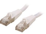 Coboc CY CAT7 07 White 7 ft. 600Mhz PIMF Network Cable