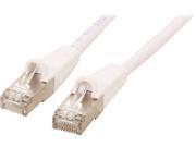 Coboc CY CAT7 25 White 25 ft. 600Mhz PIMF Network Cable