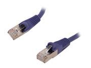 Coboc CY CAT7 01 Purple 1 ft. Network Ethernet Cable