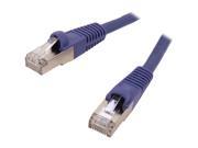 Coboc CY CAT7 02 Purple 2 ft. Network Ethernet Cable