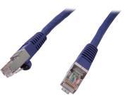 Coboc CY CAT7 25 Purple 25 ft. Network Ethernet Cable