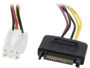 Coboc SC PWC 8 PCI 8 SATA 15 pin Male to Graphics Video Card 6 pin PCI Express Card Power Cable