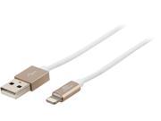 Coboc AL iSyncLT 3 GD White USB 2.0 A Male to A Male Cable