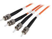 Coboc CY OM1 ST ST 2 6.65 ft. Fiber Optic Cable ST ST Multi Mode Duplex 62.5 125 Type