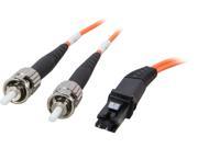 Coboc CY OM1 MTRJ ST 10 32.81 ft. Fiber Optic Cable MTRJ Male ST Multi Mode Duplex 62.5 125 Type Orange