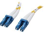 Coboc CY OS1 LC LC 25 82.02 ft. Fiber Optic Cable LC LC Single Mode Duplex 9 125 Type Yellow