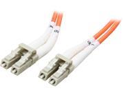 Coboc CY OM1 LC LC 3 9.84 ft. Fiber Optic Cable LC LC Multi Mode Duplex 62.5 125 Type Orange