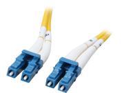 Coboc CY OS1 LC LC 1 3.28 ft. Fiber Optic Cable LC LC Single Mode Duplex 9 125 Type Yellow