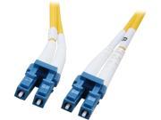 Coboc CY OS1 LC LC 3 9.84 ft. Fiber Optic Cable LC LC Single Mode Duplex 9 125 Type Yellow