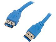 Coboc CY U3 AAMF 3 BL 3 ft. USB 3.0 A Male to A Female Extension Cable