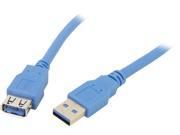 Coboc CY U3 AAMF 6 BL 6 ft. USB 3.0 A Male to A Female Extension Cable