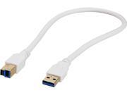 Coboc CY U3 ABMM 1.5 WH 1.5 ft. USB 3.0 A Male to B Male Cable