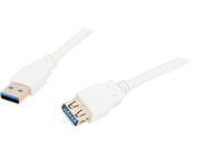 Coboc CY U3 AAMF 1.5 WH 1.5 ft. USB 3.0 A Male to A Female Extension Cable