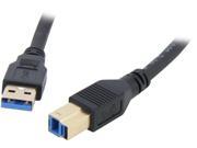 Coboc CY U3 ABMM 1.5 BK 1.5 ft. USB 3.0 A Male to B Male Cable