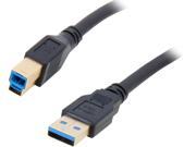 Coboc CY U3 ABMM 6 BK 6 ft. USB 3.0 A Male to B Male Cable