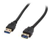 Coboc CY U3 AAMF 3 BK 3 ft. USB 3.0 A Male to A Female Extension Cable