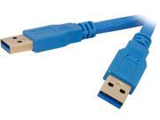 Coboc CY U3 AAMM 1.5 BL 1.5 ft. USB 3.0 A Male to A Male Cable