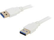 Coboc CY U3 AAMM 3 WH 3 ft. USB 3.0 A Male to A Male Cable