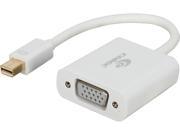 Coboc CL AD MDP2VGA 6 WH Mini DP DisplayPort toVGA Video Adapter Converter Compatable with Thunderbolt MacBook