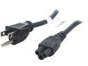 Coboc Model PW 18C5515P 10 BK 10 ft. 18AWG 3 Slot AC Power Cord Cable for Laptop Notebook C5 5 15P