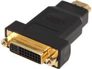 Coboc EA AD HDMI2DVI MF Black Color HDMI Male to Dual link DVI I 24 5 Female Digital Video Adatper Gold Plated M F
