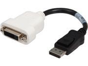 Club3D CAC-1000 Black DisplayPort to DVI-D Male to Female DisplayPort to DVI-D Single Link Adapter Cable Club3D CAC-1000 Black DisplayPort to DVI-D Male to Female DisplayPort to DVI-D Single Link Adapter Cable