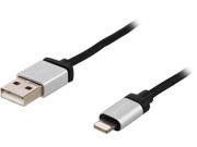 Luxa2 PO APP ALL1SI 00 Silver MFi Lightningâ„¢ to USB Charge Sync Aluminium Cable