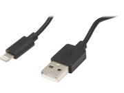 Luxa2 PO APP PCL1BK 00 Black MFi Lightningâ„¢ to USB Charge Sync Cable