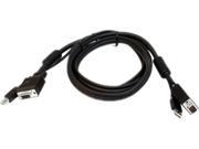 ConnectPRO 6 ft. 2IN1 VGA USB M M with USB A B 2IN1 KVM Cable