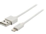 UpStar Apple Certified Lightning Cable 9.8 Charge and Sync to USB White