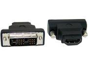 Micro Connectors G08 251 HDMI FeMale DVI Male Adaptor