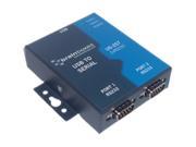 Brainboxes US 257 2 Port RS232 USB to Serial Adapter