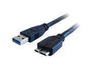 Comprehensive USB3 A MCB 10ST 5 10 ft. USB 3.0 A Male to Micro B Male Cable