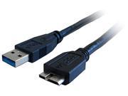 Comprehensive USB3 A MCB 15ST 15 ft USB 3.0 A Male to Micro B Male Cable
