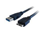 Comprehensive USB3 A MCB 3ST 3 ft USB 3.0 A to Micro B M M Standard Series