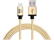 Rhino rugged Certified USB Type C male to USB Type A Tough Braided Extra Strong Jacket Sync Charge Cable for Apple MacBook Samsung Note 7 Google Chr