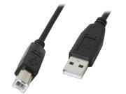 Kaybles USB AB BK 6 6 ft. USB 2.0 A male to B male Cable in Black Color